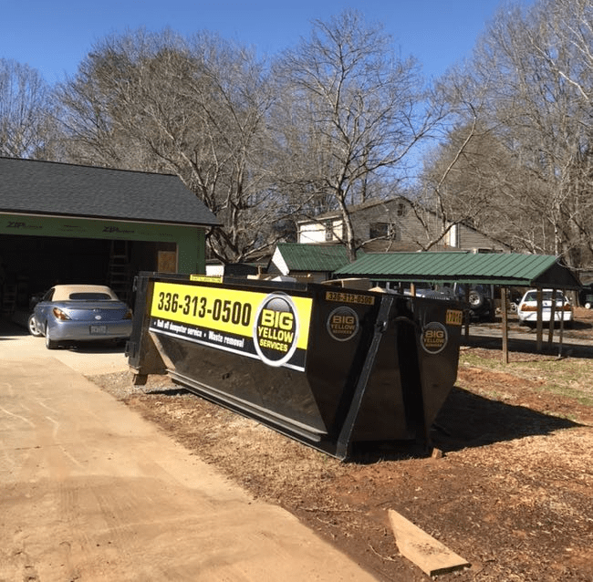 Dumpster Rental Customer Photos in Kernersville